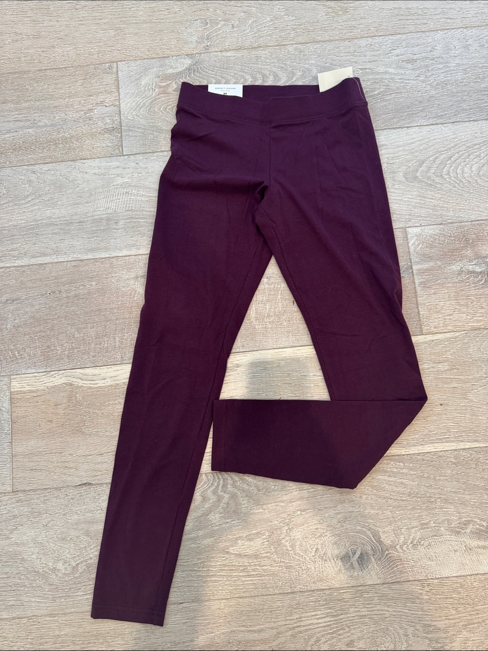 NWT Aeropostale Aero Perfect Legging High Rise in dark maroon